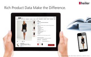 Role of product data for multichannel success