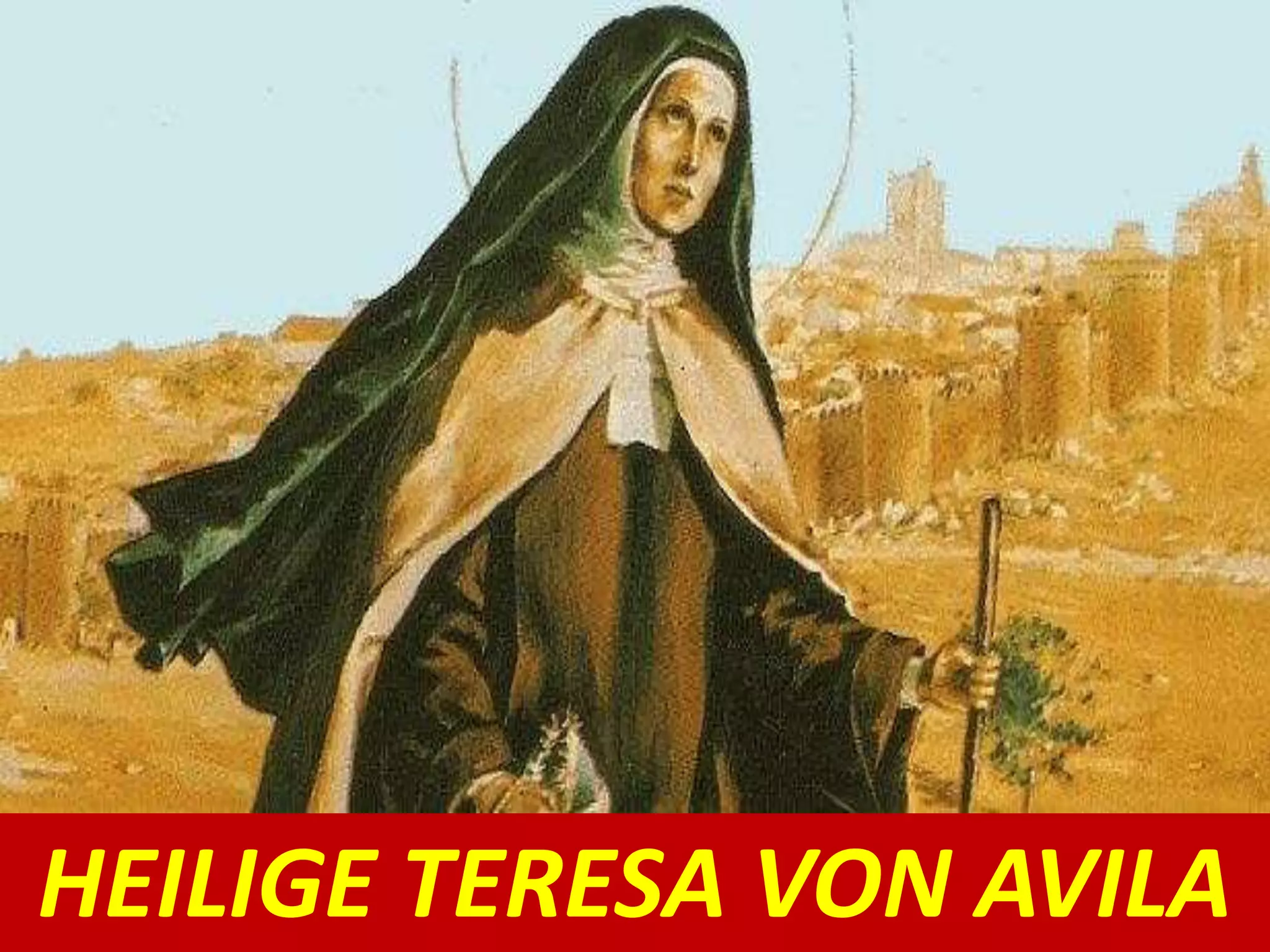 gebete von teresa von avila