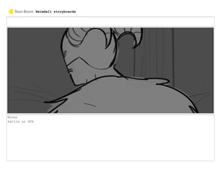 Notes
Settle on OTS
Heimdall storyboards
 