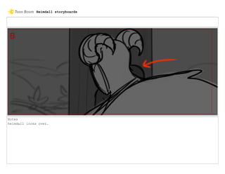 Notes
heimdall looks over.
Heimdall storyboards
 