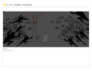 Notes
Slow motion
Heimdall storyboards
 