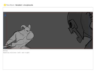 Notes
Bashing minions left and right
Heimdall storyboards
 