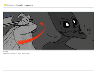 Notes
Bashing minions left and right
Heimdall storyboards
 