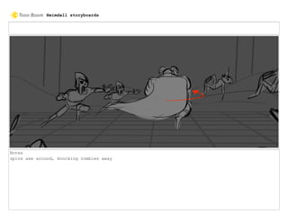 Notes
spins axe around, knocking zombies away
Heimdall storyboards
 