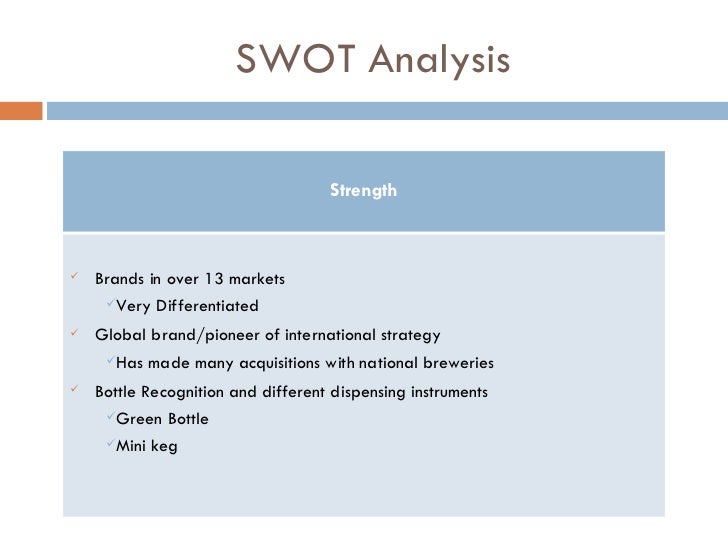 Heineken competitive advantage picture