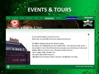 EVENTS & TOURS 