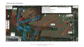 Water Analysis Illustration
Derrick Heins, Week 2 Mapping and Water Analysis PPT.
StockSch 119. 01/06/18
 