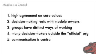 7 Lessons from Mozilla