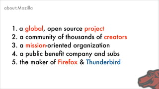 7 Lessons from Mozilla