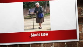 He is fast he is slow