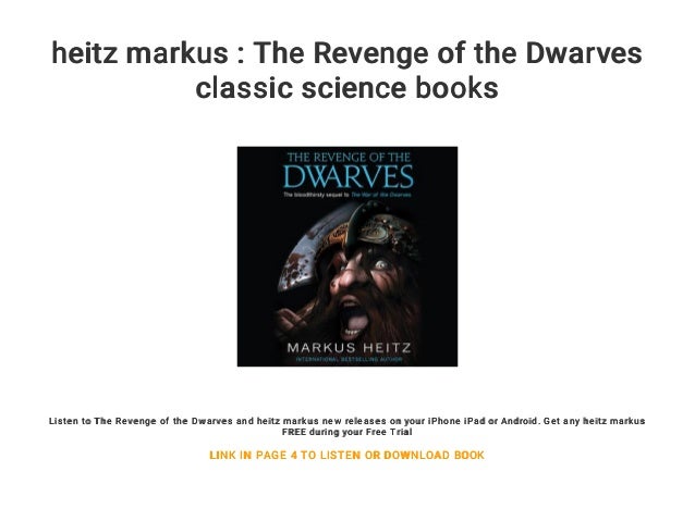 Heitz Markus The Revenge Of The Dwarves Classic Science Books