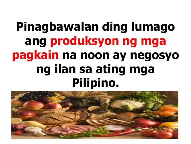 Mga Pagkaing Naiambag Ng Amerikano Sa Pilipinas