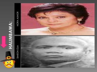 SIMEON OLA   NORA AUNOR
 