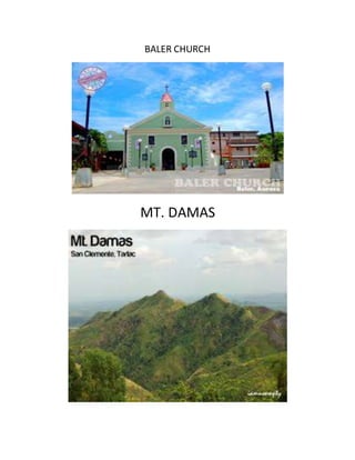 BALER CHURCH 
MT. DAMAS 
 