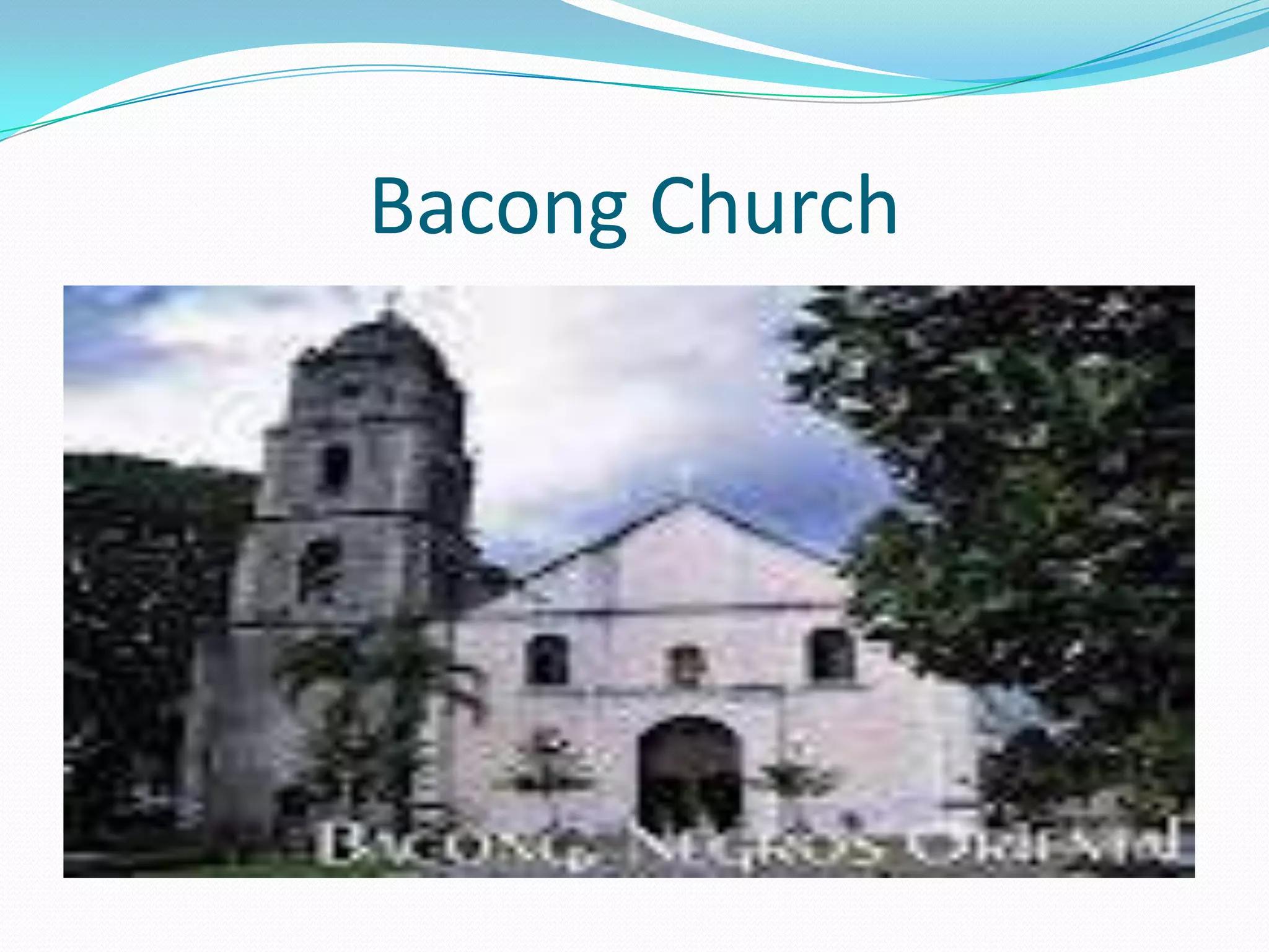 Bacong Church
 