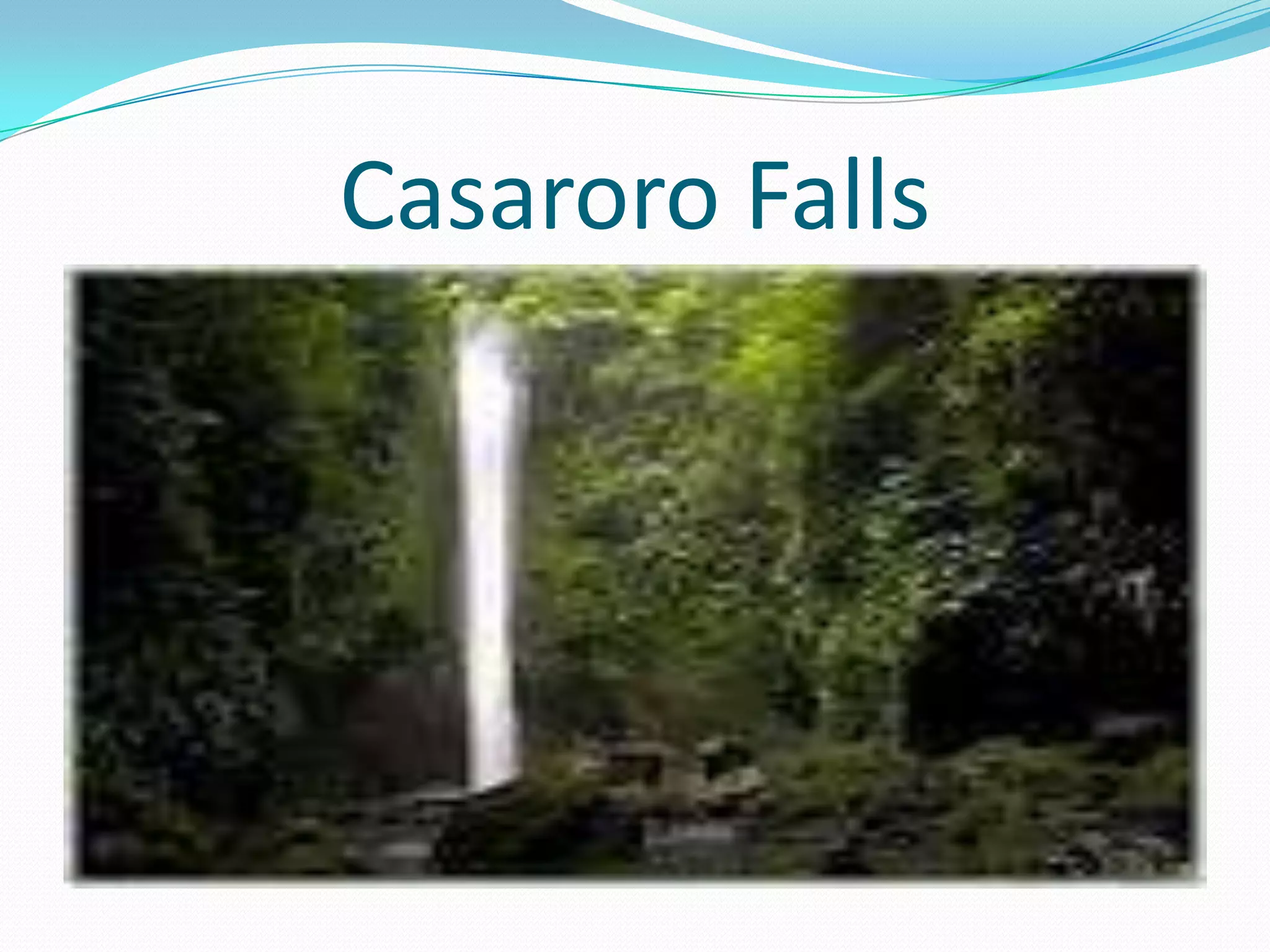 Casaroro Falls
 