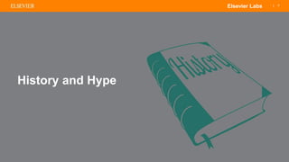 | 7Elsevier Labs
History and Hype
 
