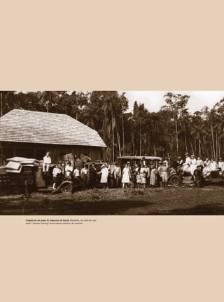 Chegada de um grupo de imigrantes de Danzig, Alemanha, em maio de 1932.
                 Autor | Theodor Preising | Acervo Museu Histórico de Londrina
32




REVISTA HELENA
 