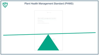Plant Health Management Standard (PHMS)
 