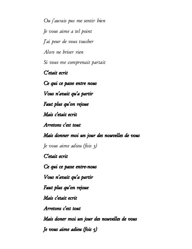TÉLÉCHARGER HELENE SEGARA JE VOUS AIME ADIEU SEGARA JE HELENE VOUS AIME ADIEU TÉLÉCHARGER