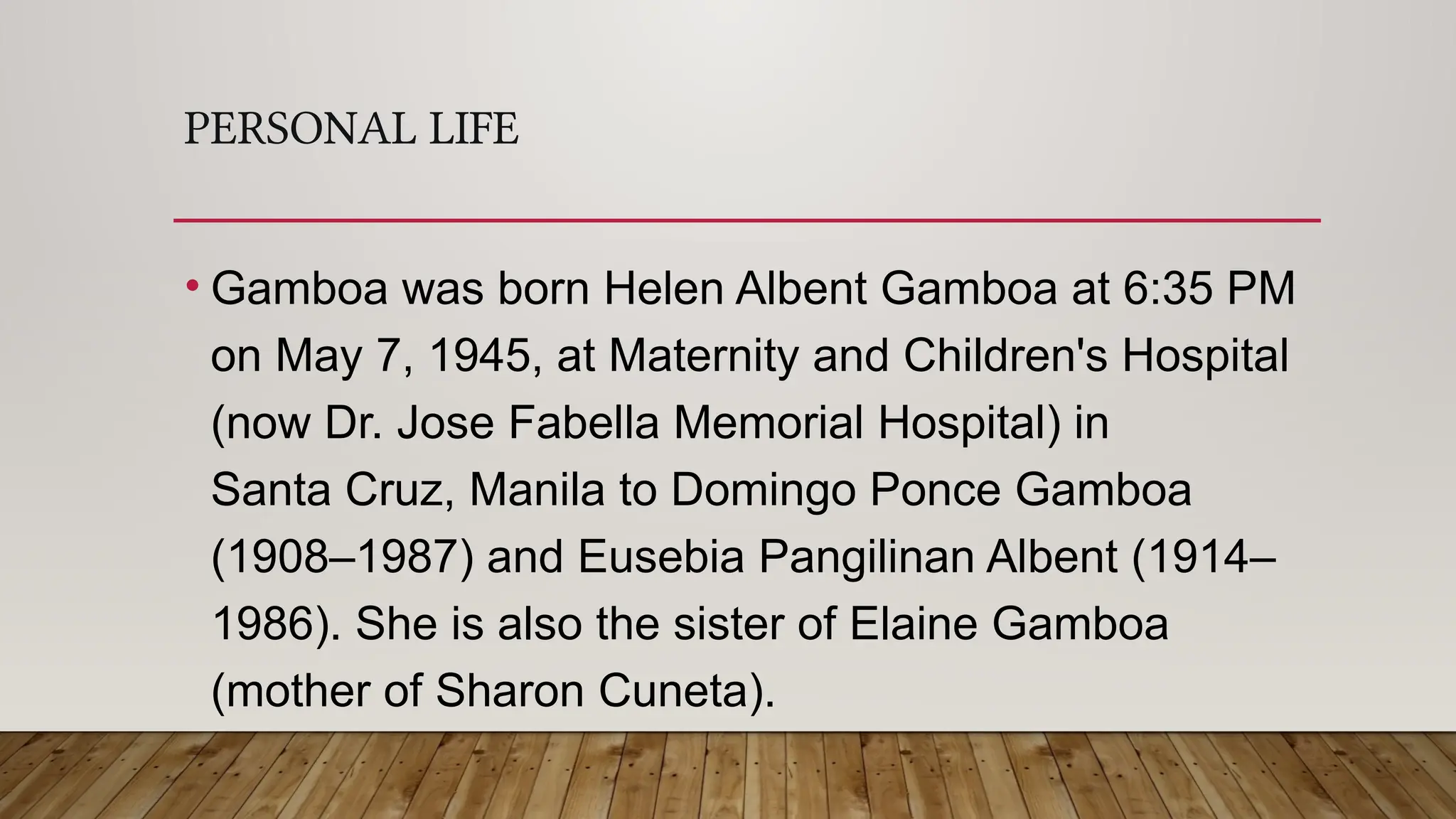Helen Gamboa Biography, Early Life, Career.pptx