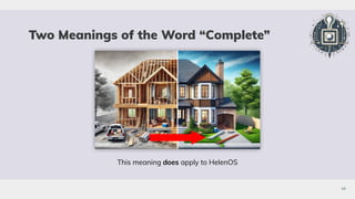 HelenOS: 20 Years of History, 20 Years of Future Vision | PPT