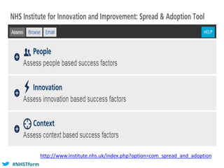 #NHSTform#NHSTform
http://www.institute.nhs.uk/index.php?option=com_spread_and_adoption
 