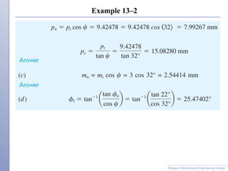 Example 13–2
Shigley’s Mechanical Engineering Design
 
