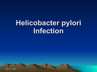 Helicobacter pylori Infection 