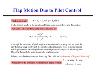 直升机飞行力学 Helicopter dynamics chapter 3 | PPT | Physics | Science