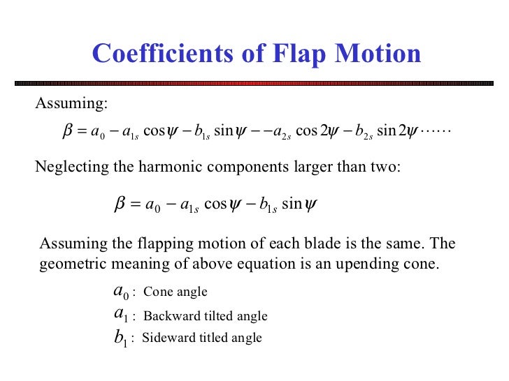 直升机飞行力学 Helicopter dynamics chapter 3