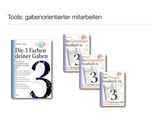 Tools: gabenorientierter mitarbeiten
 