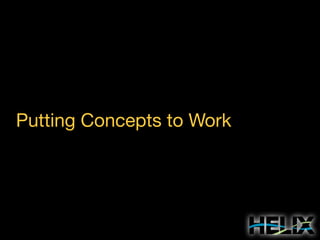 Putting Concepts to Work

 