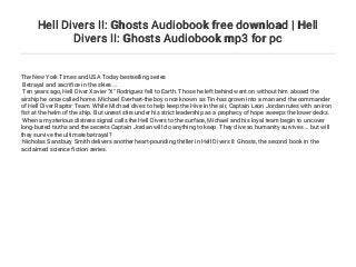 helldivers 2 ghosts audiobook