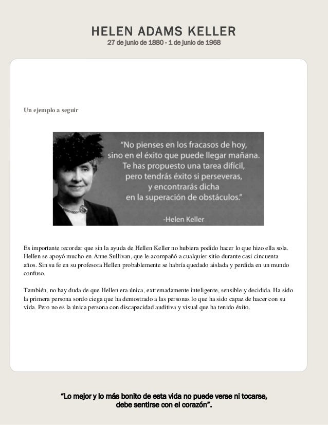 Helen Keller Biografia Helen Keller Biografia
