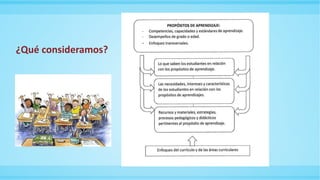 ¿Qué consideramos?
 