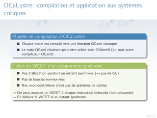 OSIS18_IoT: L'approche machine virtuelle pour les microcontrôleurs, le projet OMicroB Slide 47