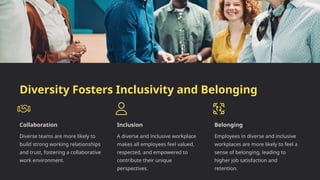 The Importance of Diversity in the Workplace | PPTX
