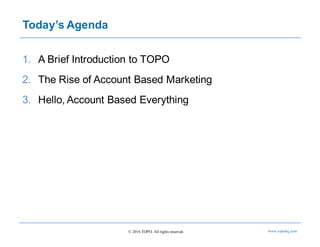 Hello, Account-Based Everything | PDF