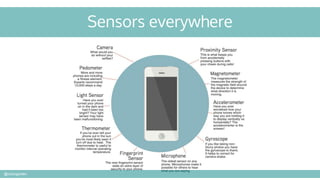 Sensors everywhere
@cubicgarden
 