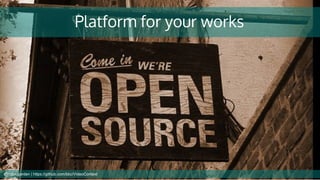 Platform for your works
@cubicgarden | https://github.com/bbc/VideoContext
 