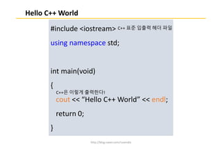 Hello c++ world | PPT