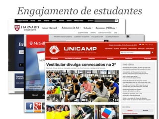 Engajamento de estudantes
 