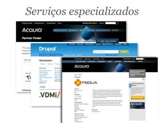 Serviços especializados
 