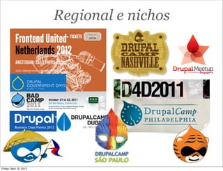 Regional e nichos
Friday, April 19, 2013
 