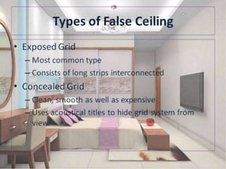 false ceiling | PPTX