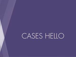 CASES HELLO
 