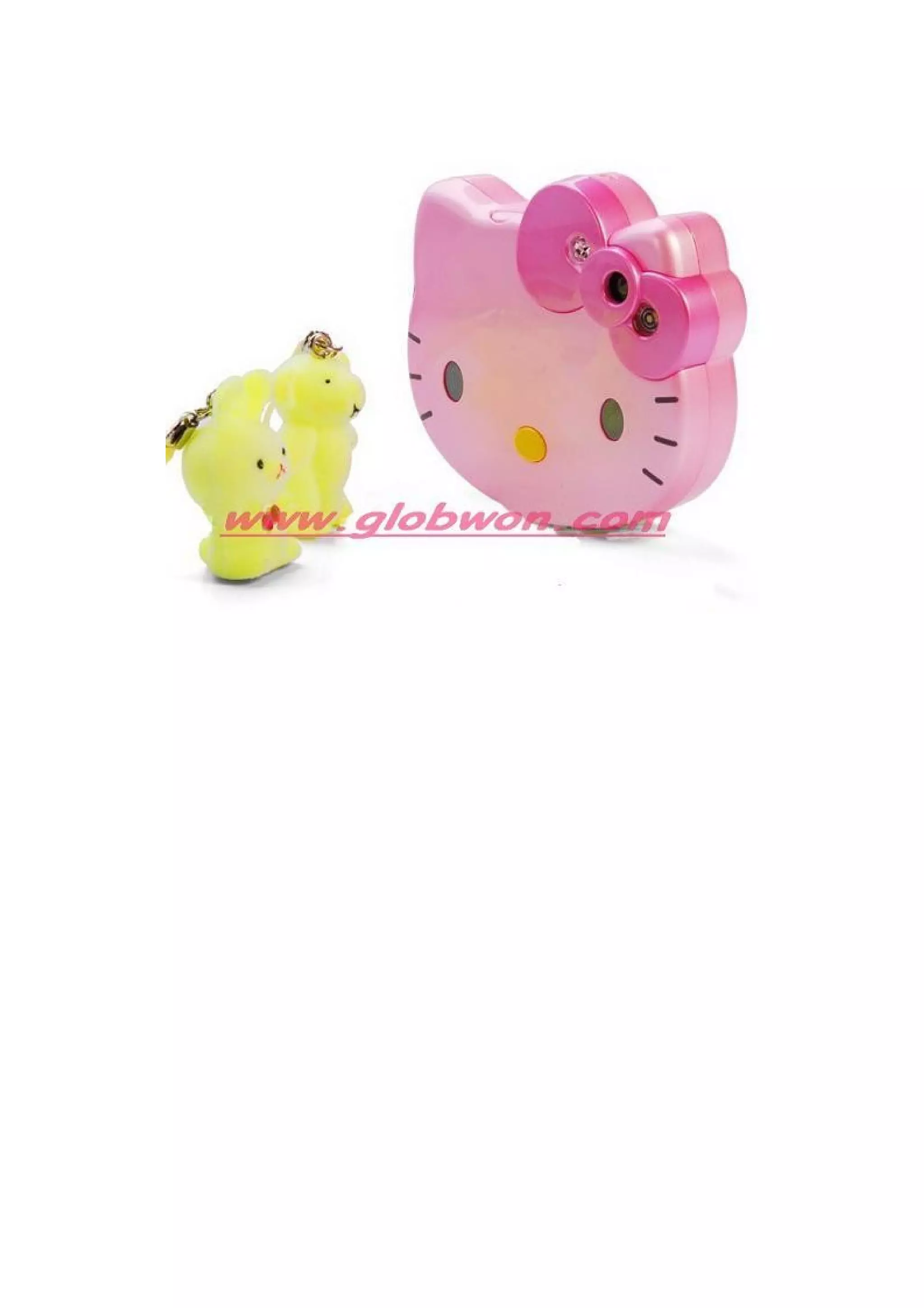 Hello Kitty C90 Cute Pink Lady Phone