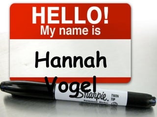 Hannah Vogel 