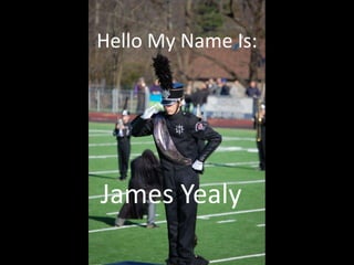 Hello My Name Is:




James Yealy
 